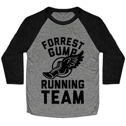 Forrest Gump Running Team Baseball Tee