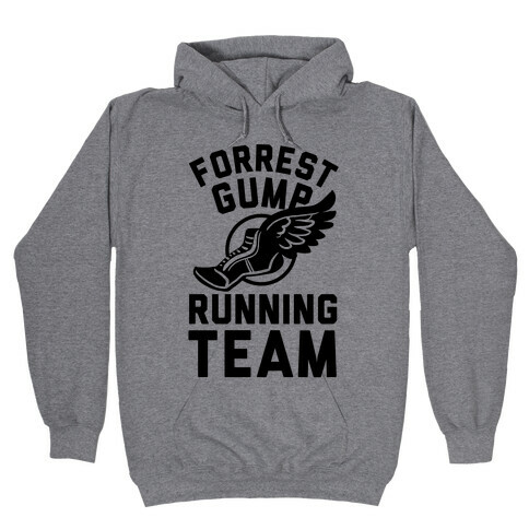Forrest Gump Running Team Hooded Sweatshirt