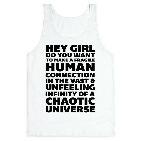 Fragile Human Connection Tank Top