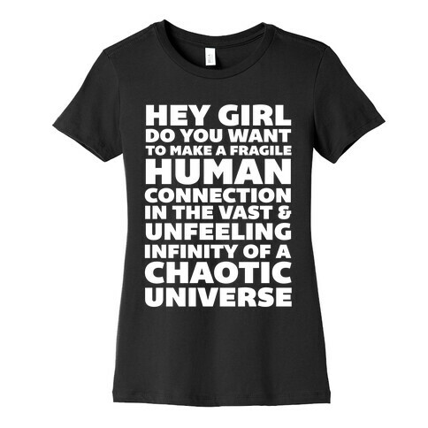 Fragile Human Connection Womens T-Shirt