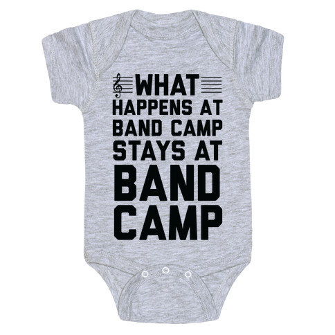 What Happens At Band Camp Stays At Band Camp Baby One-Piece