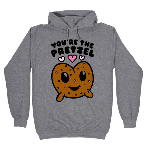 Pretzel Burger Pair Hooded Sweatshirt