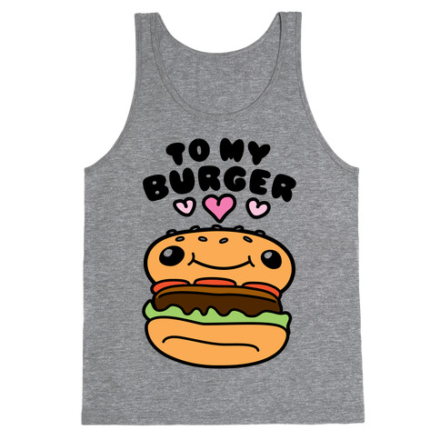 Pretzel Burger Pair Tank Top