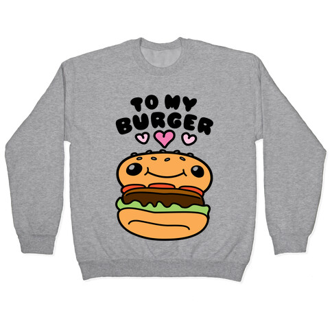 Pretzel Burger Pair Pullover