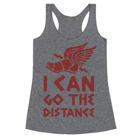 I Can Go The Distance Racerback Tank Top