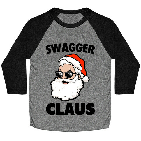 Swagger Claus Baseball Tee
