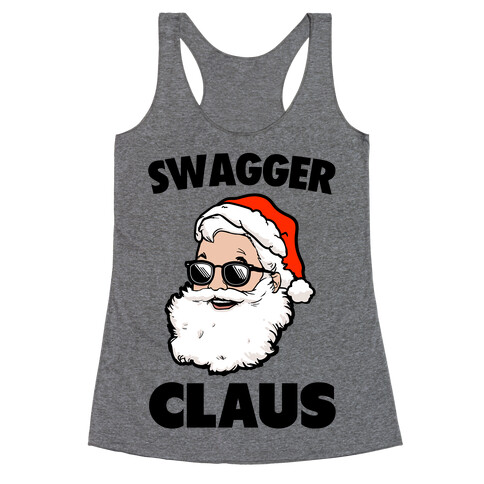 Swagger Claus Racerback Tank Top