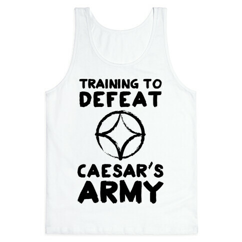 Training to Defeat Caesar's Army Tank Top