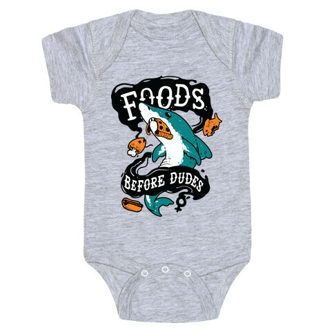 Foods Before Dudes Baby One-Piece
