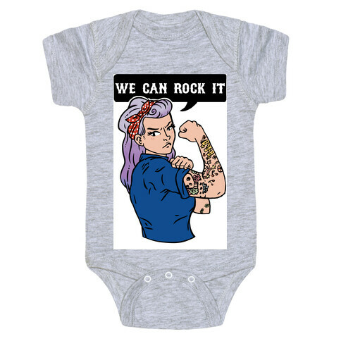 We Can Rock It Baby One-Piece