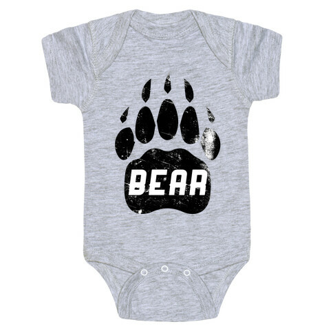 Bears Red Black& White Baby One-Piece