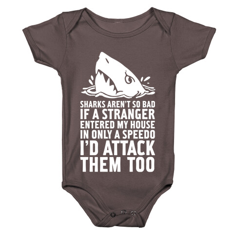 Sharks Aren't So Bad Baby One-Piece