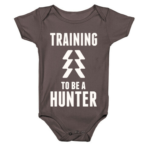 Training To Be A Hunter Baby One-Piece