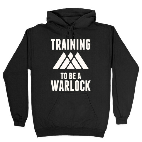 Training To Be A Warlock Hooded Sweatshirt