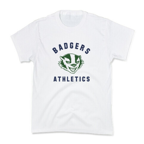 Badgers Green & Navy Kids T-Shirt