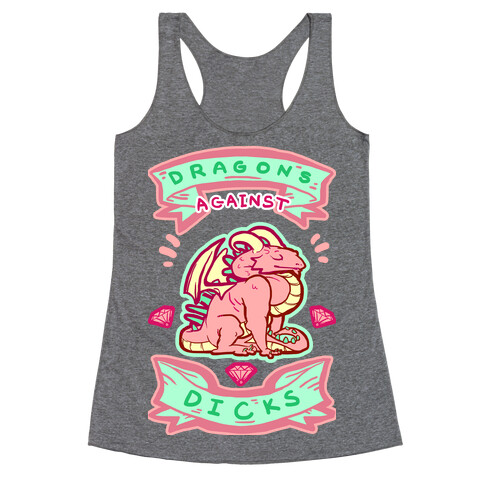 Dragons Against Dicks Racerback Tank Top