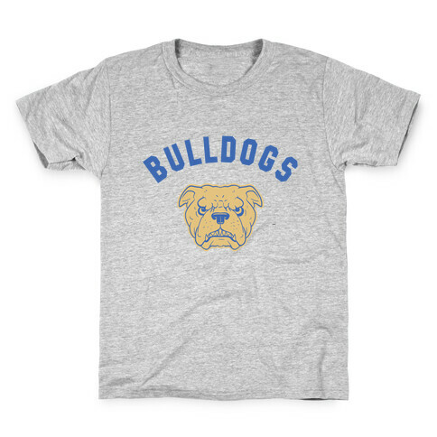 Bulldogs Blue & gold Kids T-Shirt