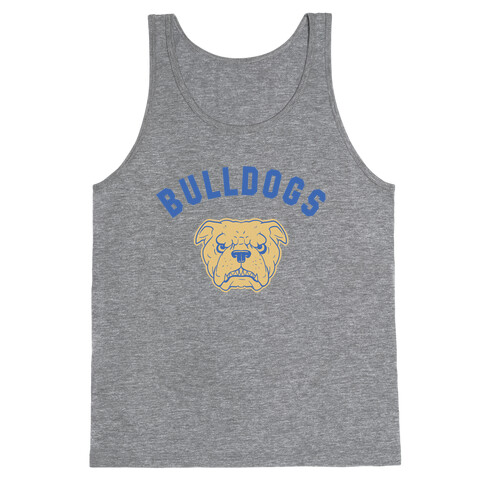 Bulldogs Blue & gold Tank Top