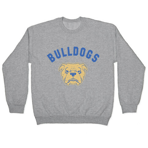 Bulldogs Blue & gold Pullover