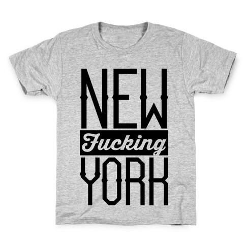 New F***ing York Kids T-Shirt
