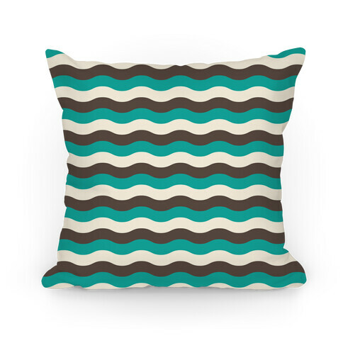 Green Cream Grey Pillow Pillow