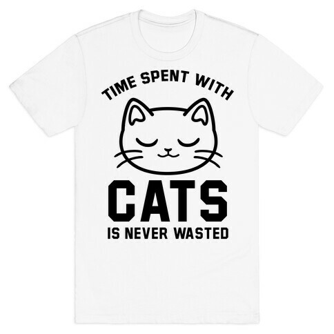 Time Spent With Cats T-Shirt