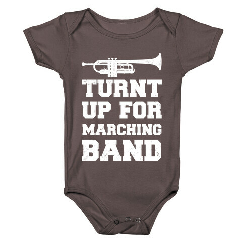 Turnt up for marching band Baby One-Piece