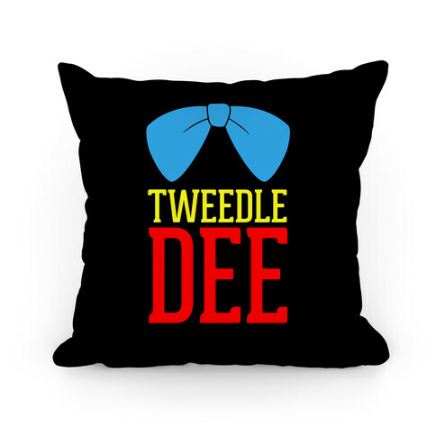 Tweedle Dee (1 of 2) Pillow