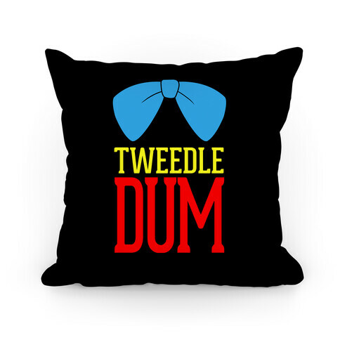 Tweedle Dum (2 of 2) Pillow