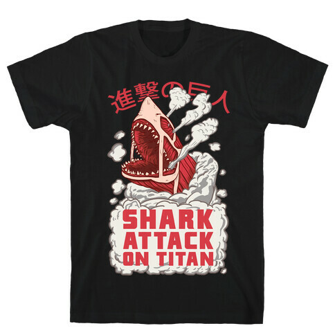 Shark Attack On Titan T-Shirt