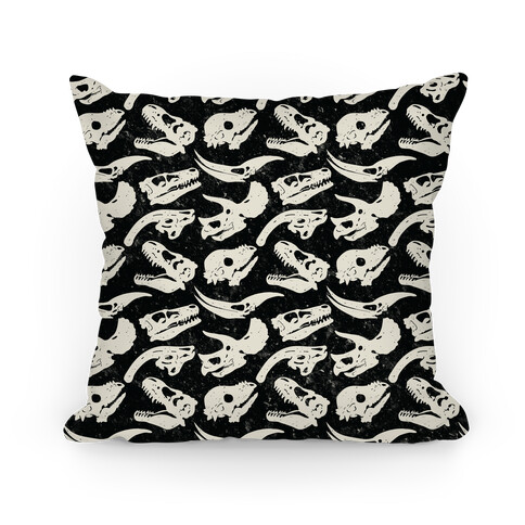 Dino Skulls Pillow