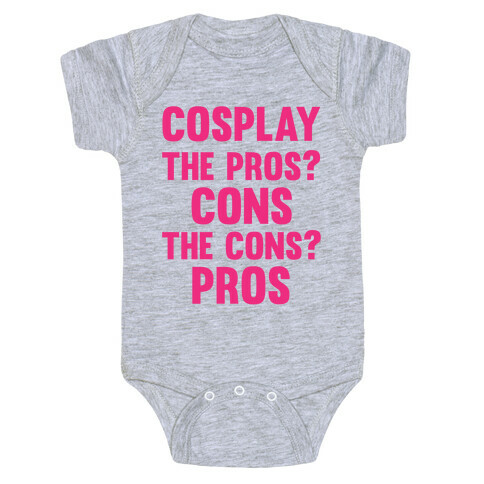 Cosplay The Pros and Cons Baby One-Piece