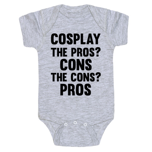 Cosplay The Pros and Cons Baby One-Piece