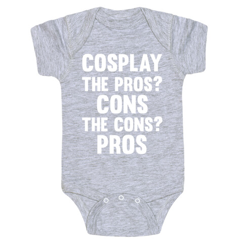 Cosplay The Pros and Cons Baby One-Piece