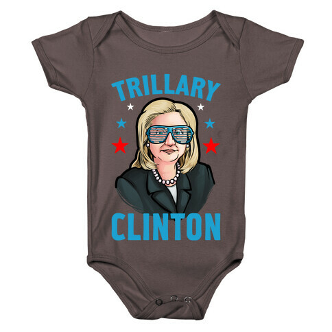 Trillary Clinton Baby One-Piece