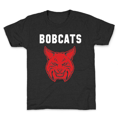 Bobcats Red & Black  Kids T-Shirt