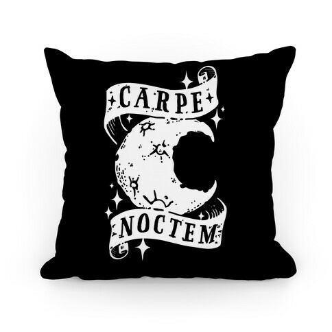 Carpe Noctem Pillow