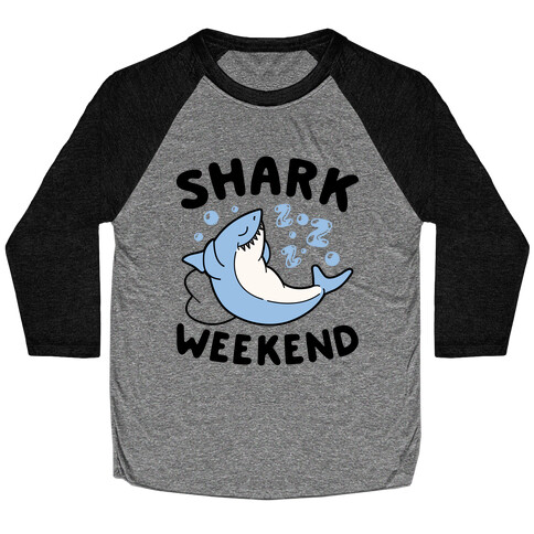 Shark Weekend Baseball Tee