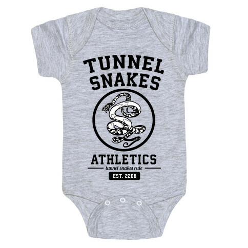 Tunnel Snakes Athletics Baby One-Piece