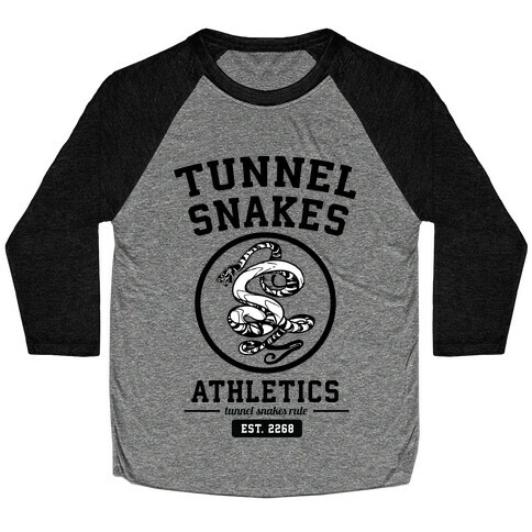 Tunnel Snakes Athletics Baseball Tee