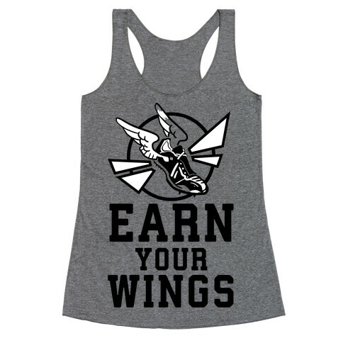 Earn Your Wings Racerback Tank Top