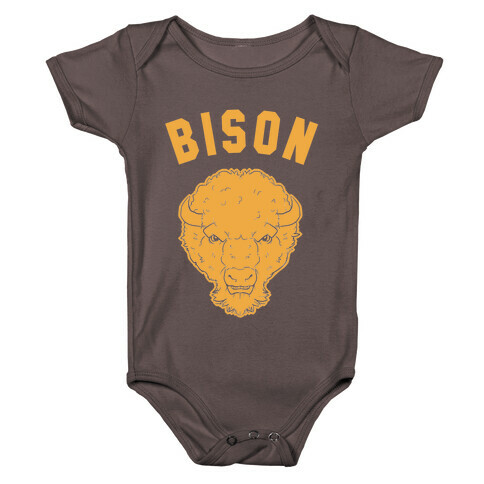 Bison Gold Baby One-Piece