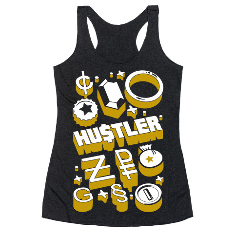 Game Money Hustler Racerback Tank Top