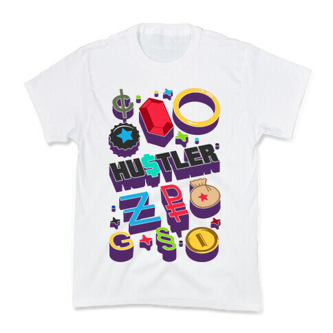 Game Money Hustler Kids T-Shirt