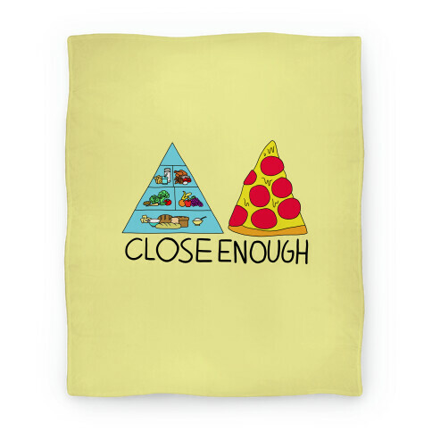 Pizza Pyramid (Close Enough) Blanket
