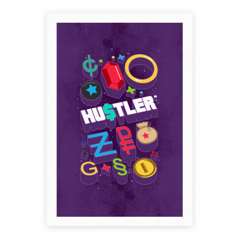 Game Money Hustler Poster