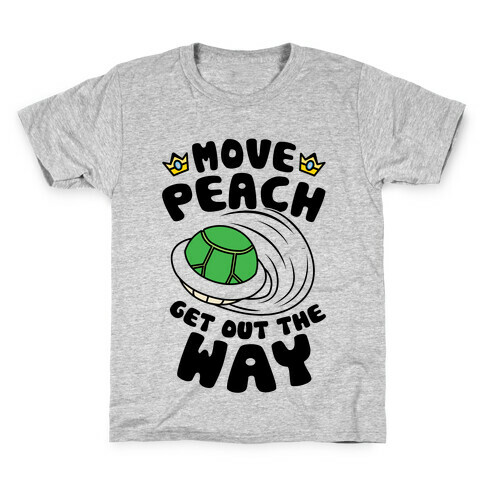 Move Peach Get Out The Way Kids T-Shirt