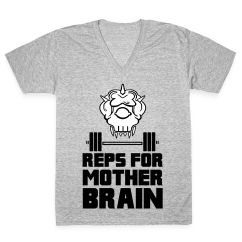 Reps For Mother Brain V-Neck Tee Shirt