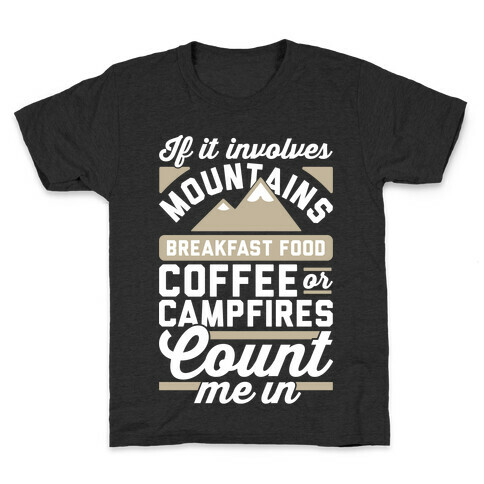 Count Me In Kids T-Shirt