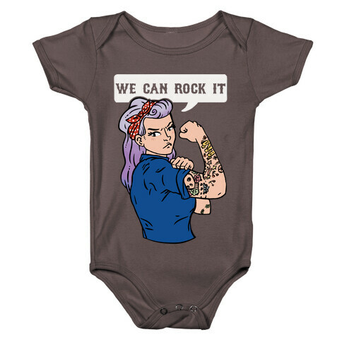 We Can Rock It Baby One-Piece